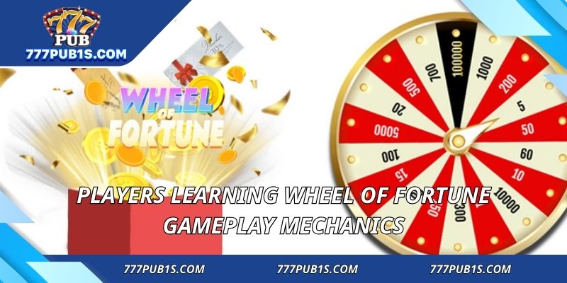 Players learning Wheel of Fortune gameplay mechanics