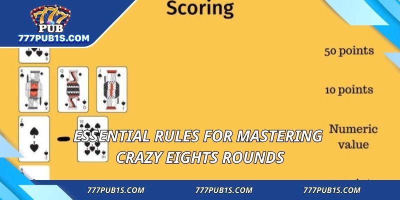 Essential rules for mastering Crazy Eights rounds