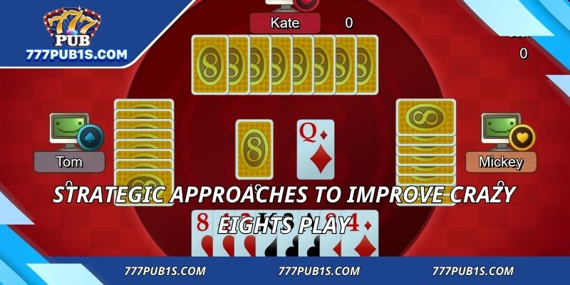 Strategic approaches to improve Crazy Eights play