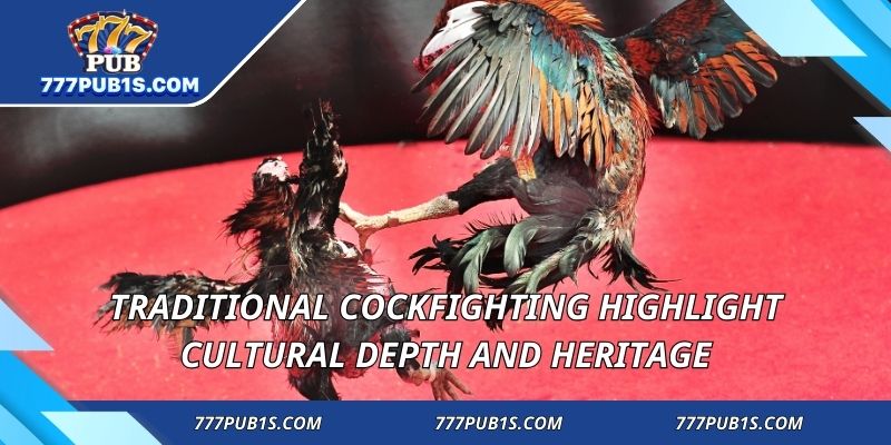 Traditional Cockfighting highlight cultural depth and heritage