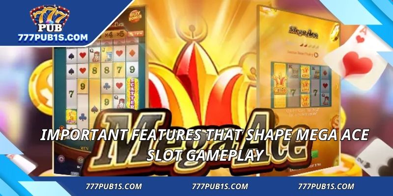 Important features that shape mega ace slot gameplay