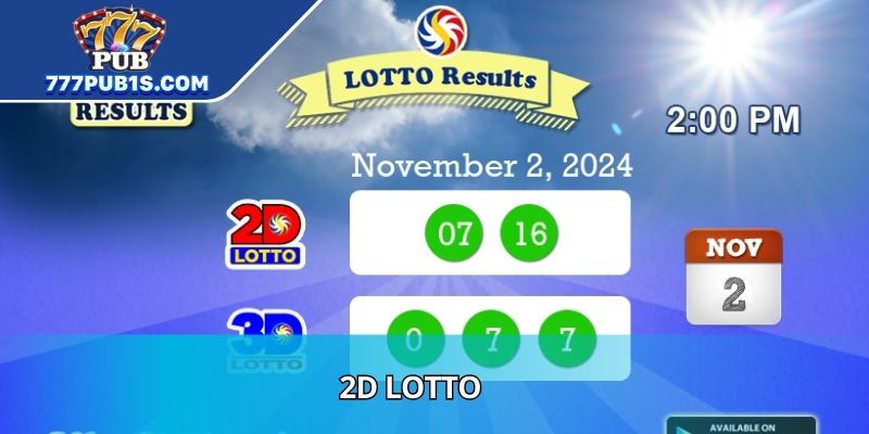 2D Lotto A Classic Game Of Numbers And Cultural Identity