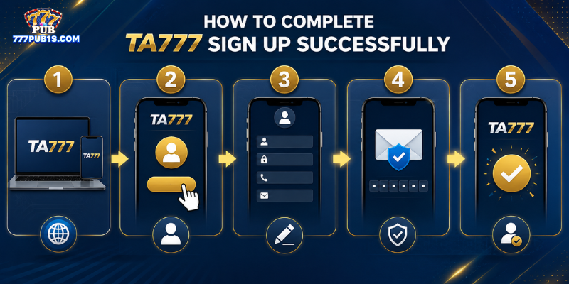 How to Complete TA777 Sign Up Successfully